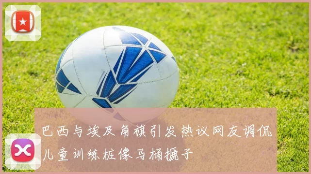 巴西与埃及角旗引发热议网友调侃儿童训练桩像马桶搋子